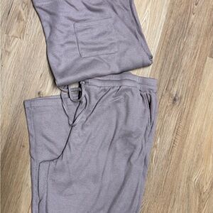 Women’s lavender waffle pajamas XXL